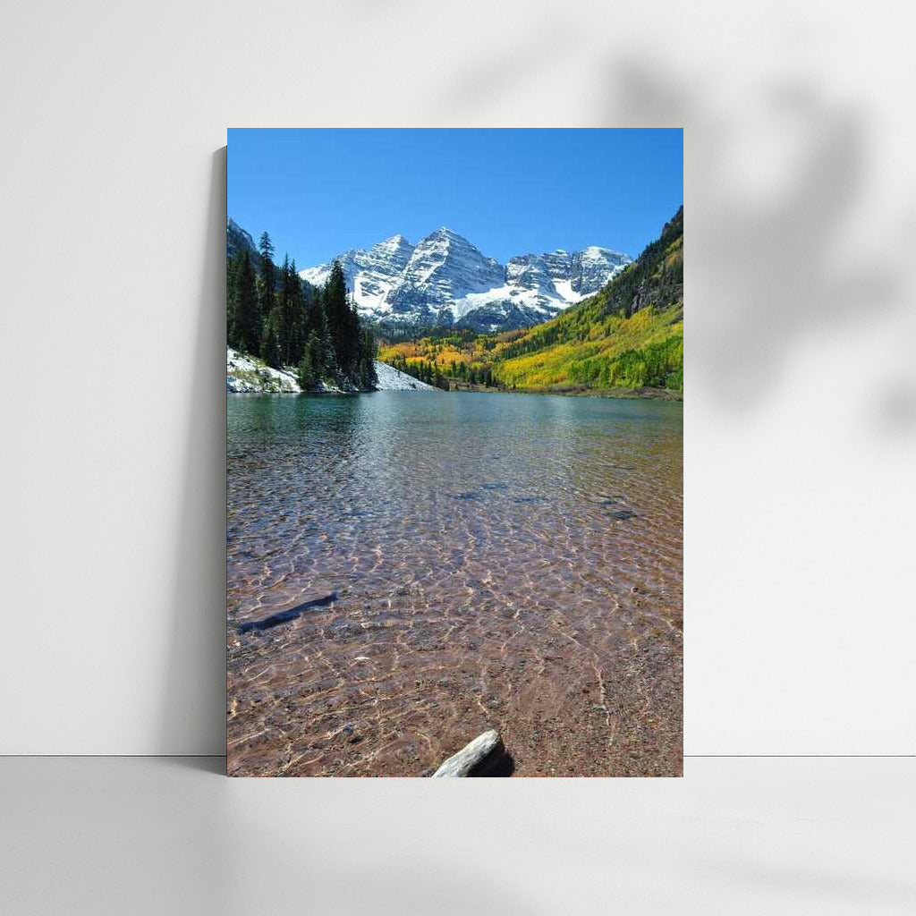 The Majesty of the Colorado Mountains: The Tranquility of a Lake in the USA