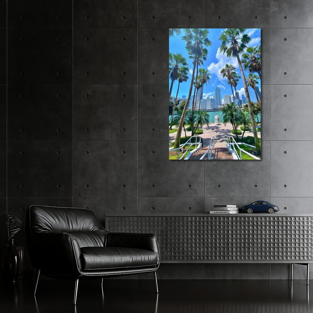 Florida's Sunny Palms and Skyscrapers: A U.S. Paradise