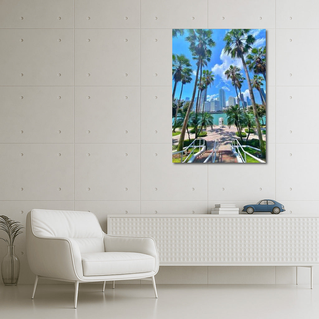 Florida's Sunny Palms and Skyscrapers: A U.S. Paradise
