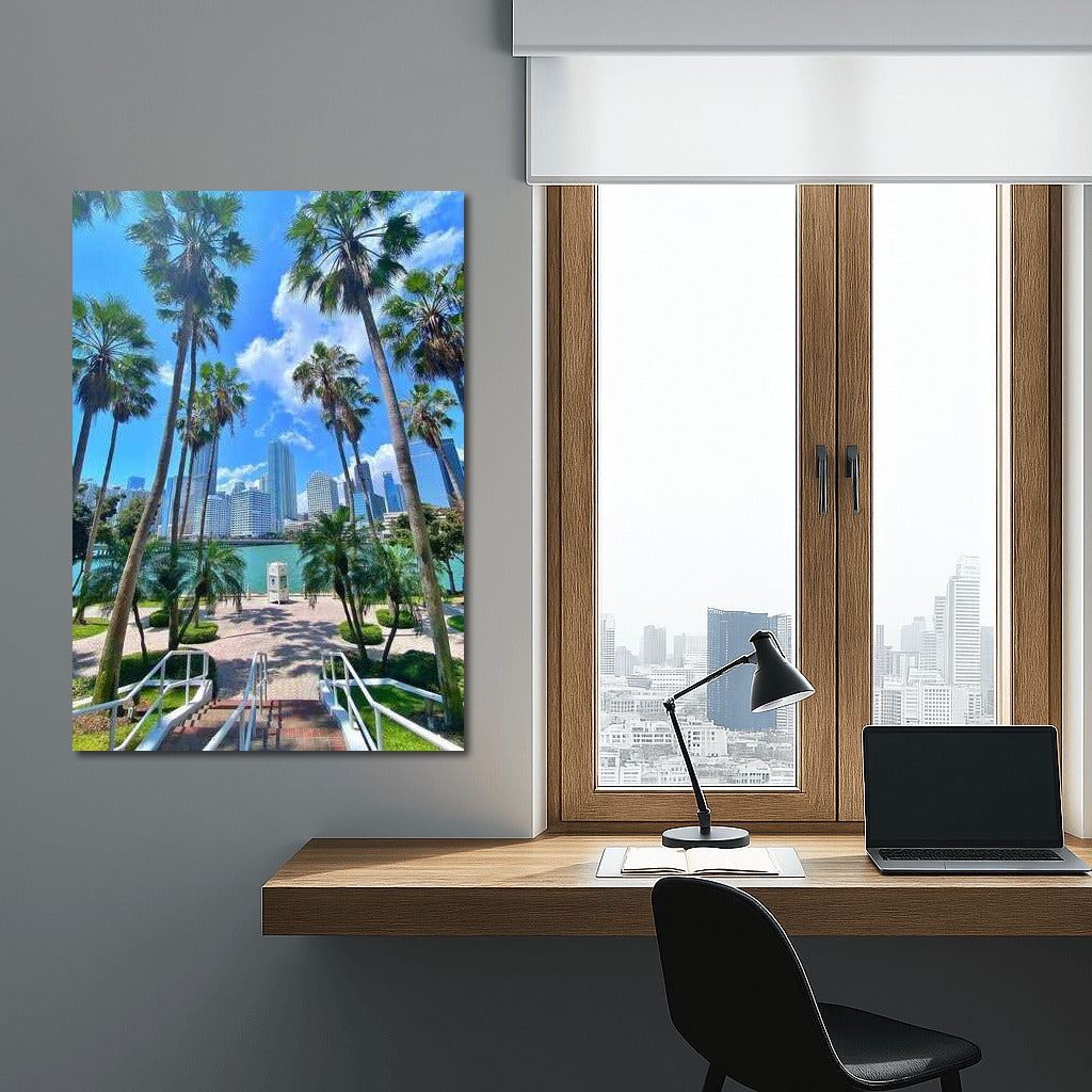 Florida's Sunny Palms and Skyscrapers: A U.S. Paradise
