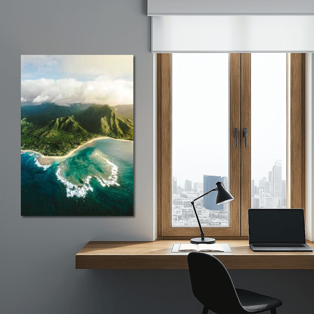 Tropical Waves and Mountains of Hawaii: Spirit of the United States