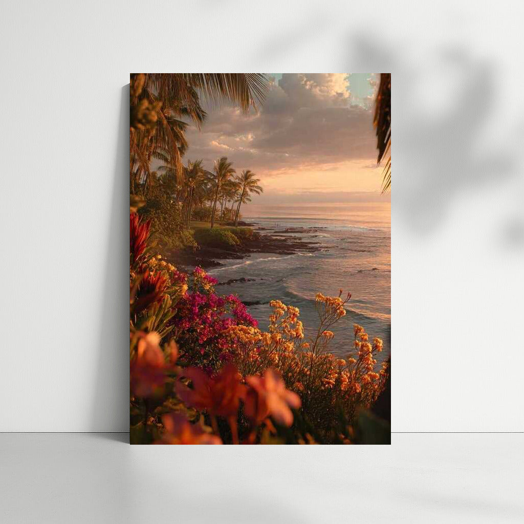 Tropical Sunset: Hawaii, USA - Pacific Harmony