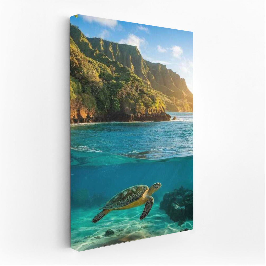 Hawaiian Idyll: Sea Turtle Paradise USA