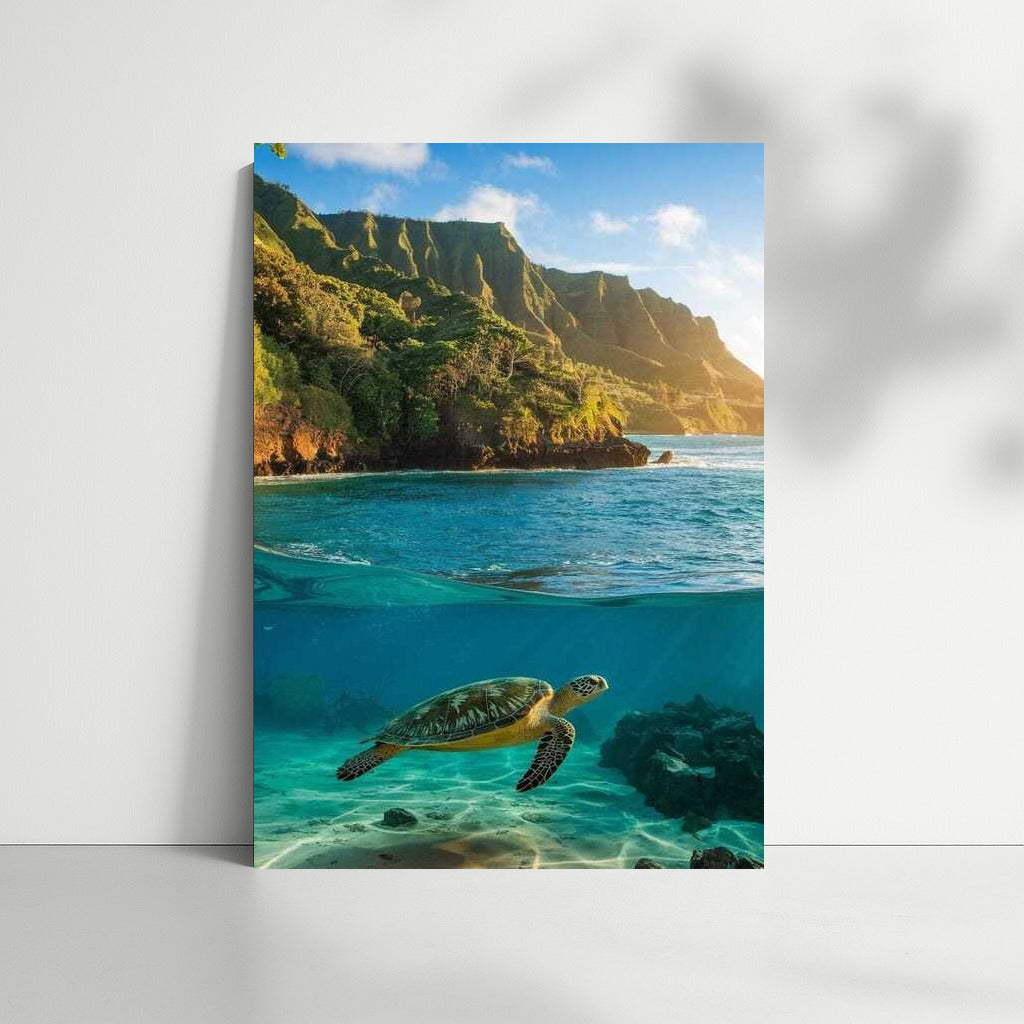 Hawaiian Idyll: Sea Turtle Paradise USA