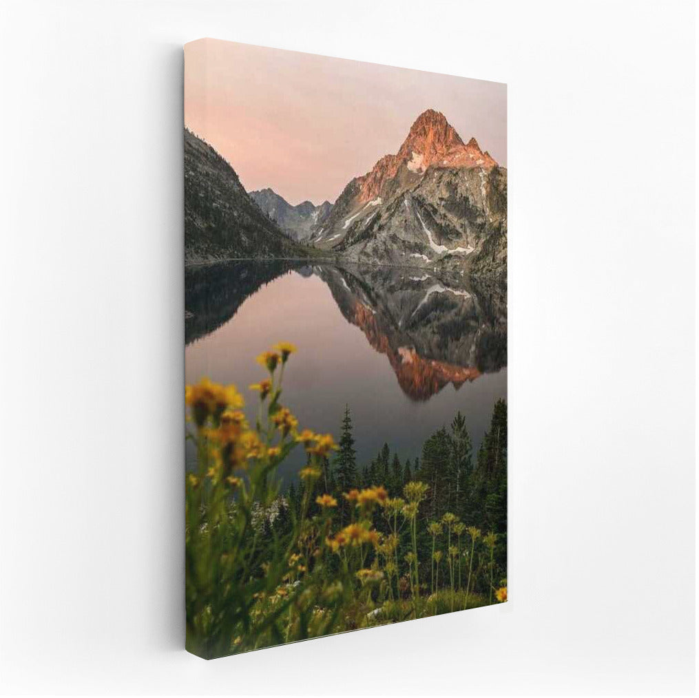 The Majesty of the Idaho Mountains: Reflected in the Lake