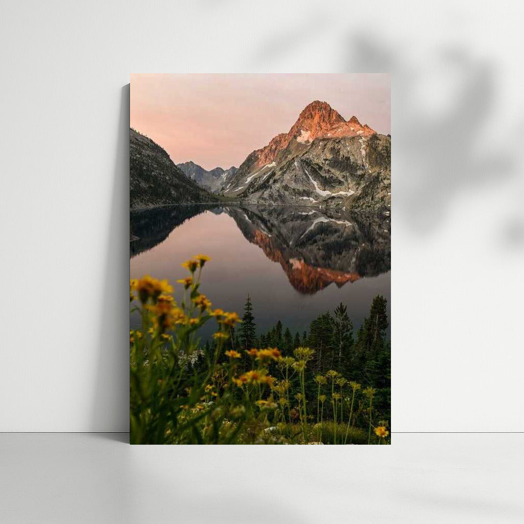 The Majesty of the Idaho Mountains: Reflected in the Lake