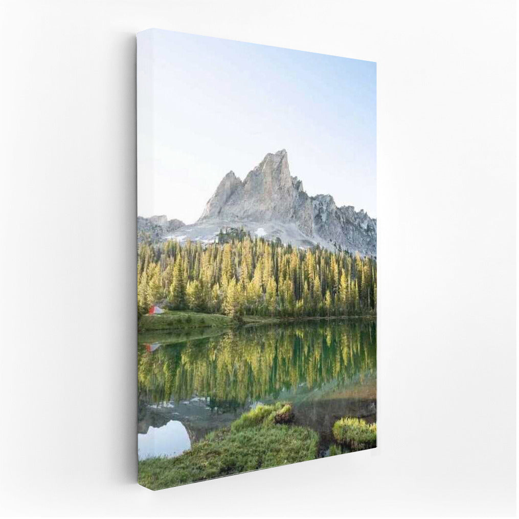 Mirror Surface of Nature: Idyllic Idaho, USA