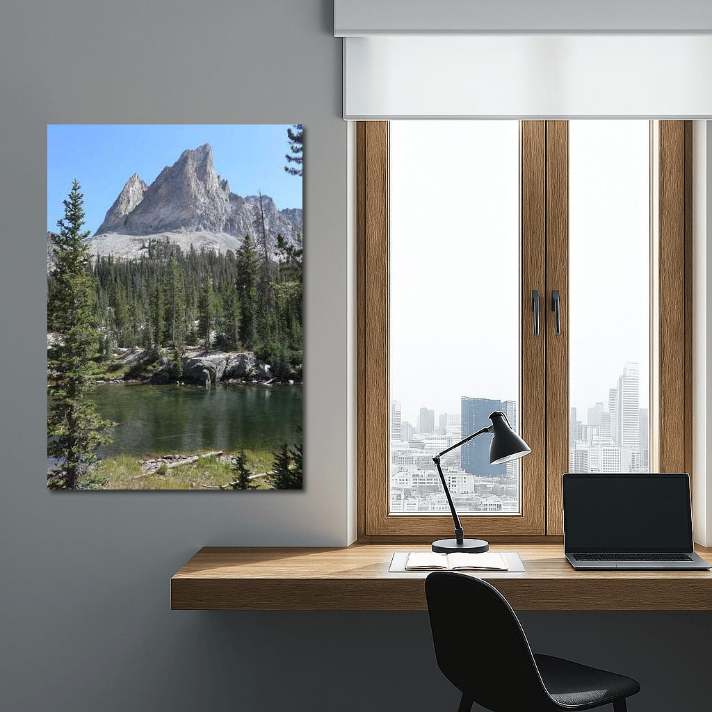 The Majesty of the Idaho Peaks: The Natural Tranquility of the USA