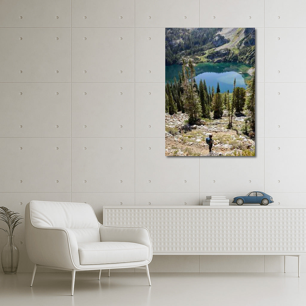 Mountain Lake and Idaho Forests: Natural Charm of the USA