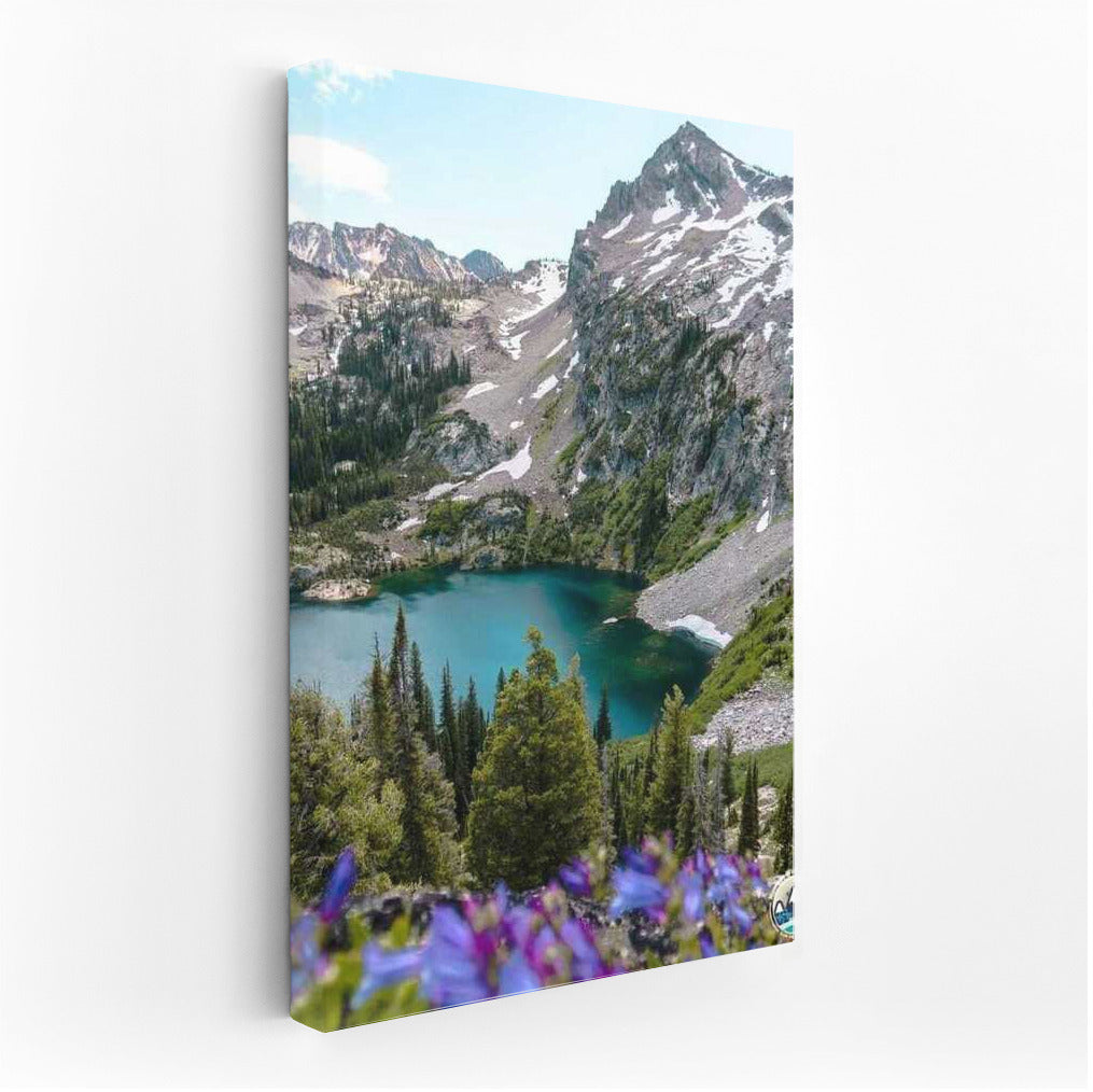 Idaho Mountain Tranquility: Reflection in a Lake