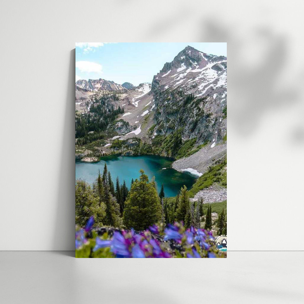 Idaho Mountain Tranquility: Reflection in a Lake