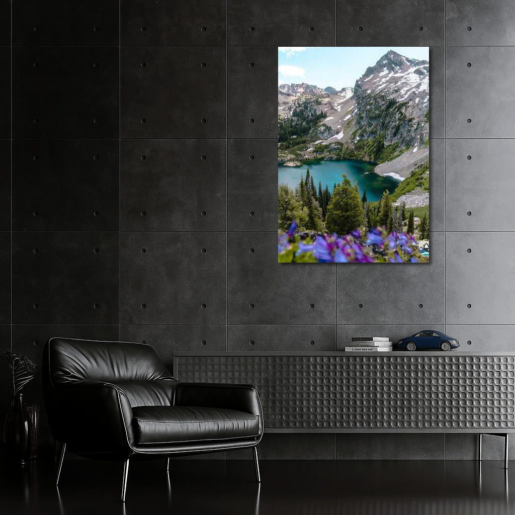Idaho Mountain Tranquility: Reflection in a Lake
