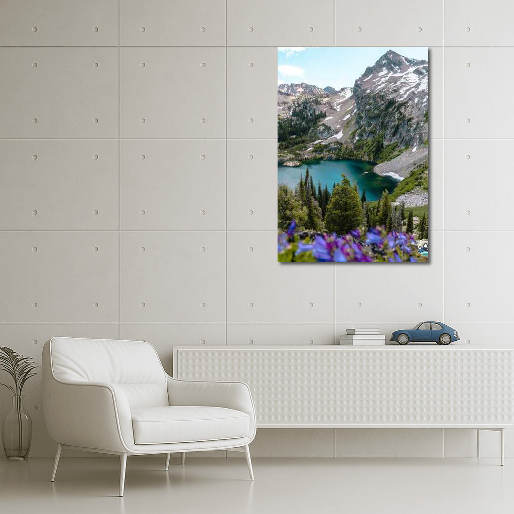 Idaho Mountain Tranquility: Reflection in a Lake