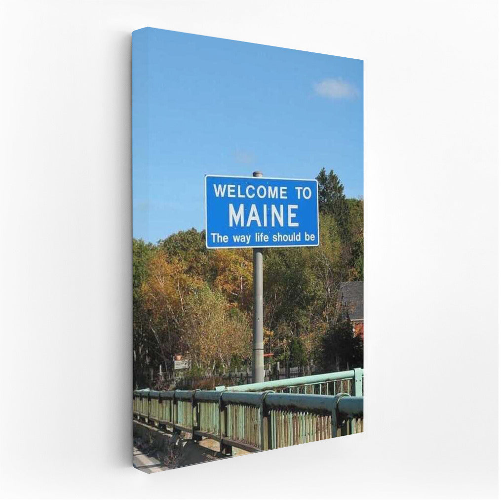 Tranquility of Nature: Picturesque Maine, USA