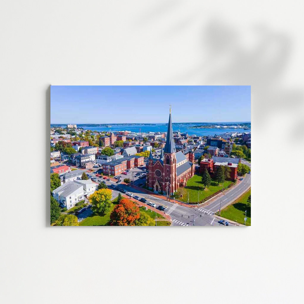 Country Maine Charm: The Tranquility of Small-Town America