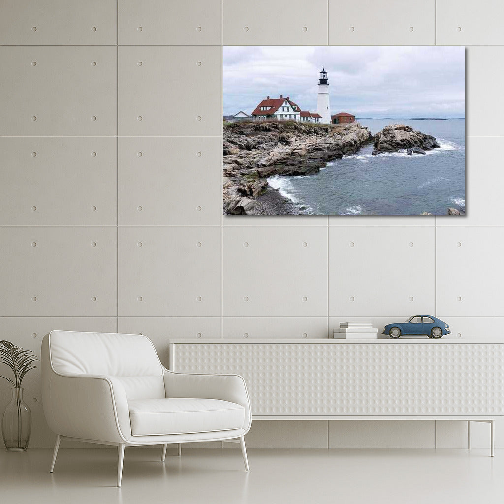 Maine Lighthouse: Winds and Nature's Charm in the USA