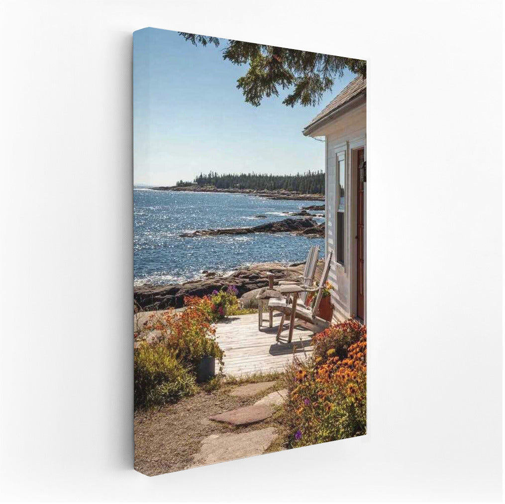 A Cozy Seaside Getaway: The Tranquility of Maine, USA