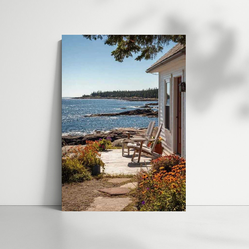 A Cozy Seaside Getaway: The Tranquility of Maine, USA