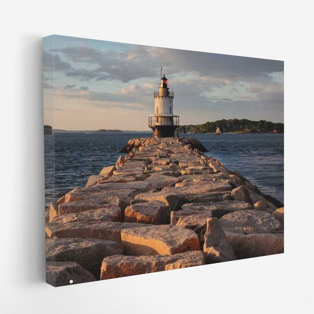 Maine Lighthouse: The Tranquility of the US Coast