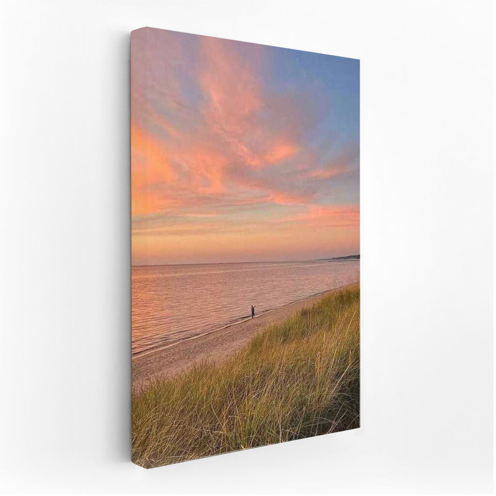 Sunset Lake Michigan: Warmth and Peace USA