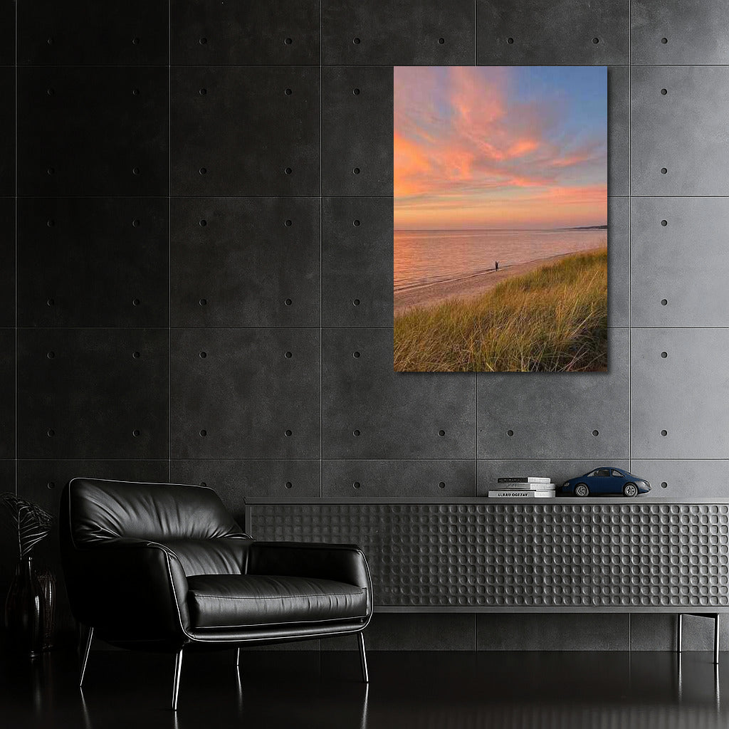 Sunset Lake Michigan: Warmth and Peace USA