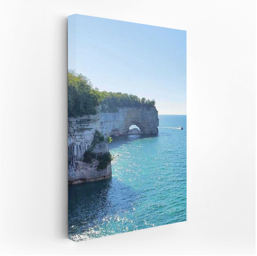 The Majesty of Michigan Rock: Nature and the Tranquility of the Lake