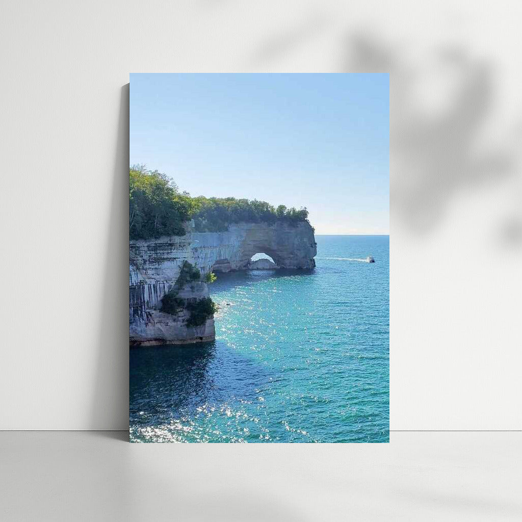 The Majesty of Michigan Rock: Nature and the Tranquility of the Lake