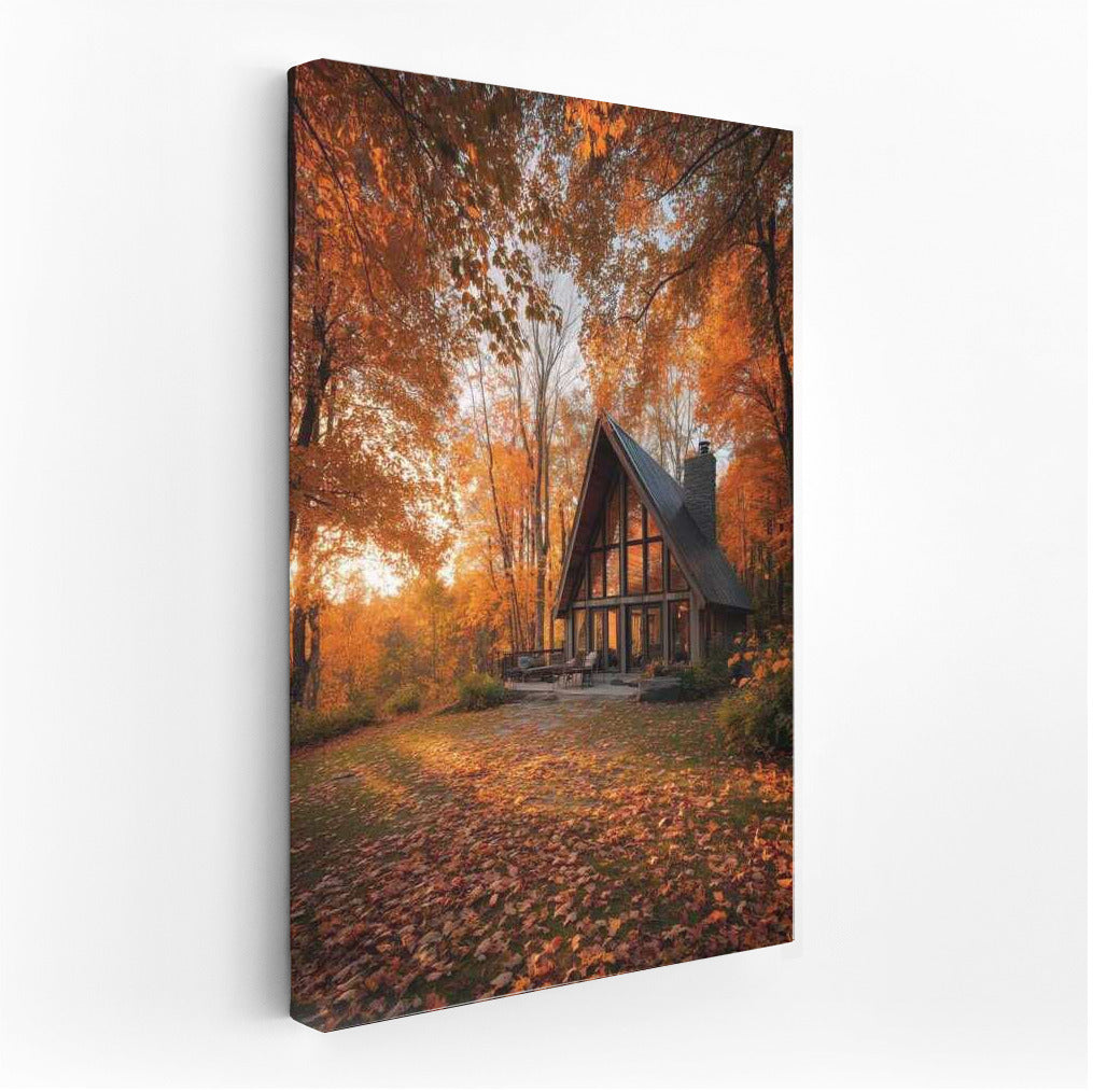 Autumn Fairytale of Michigan Forests: A Cozy Corner of Nature in the USA