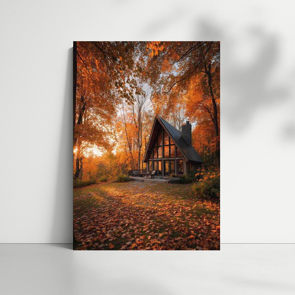 Autumn Fairytale of Michigan Forests: A Cozy Corner of Nature in the USA