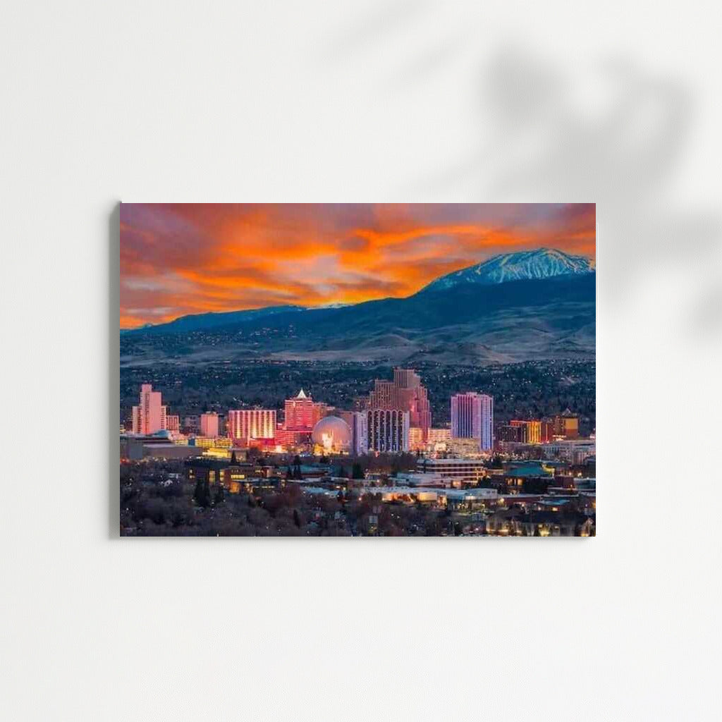 Nevada's Magical Sunset: The Enchantment of the US Wildlife