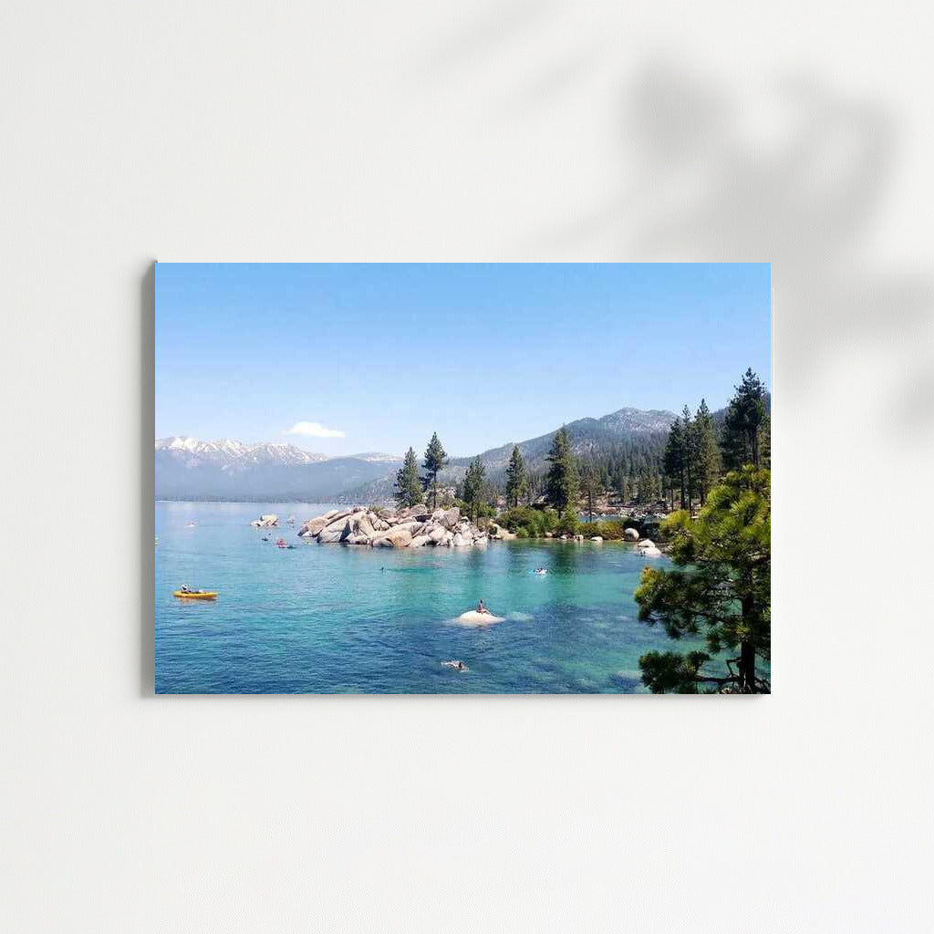 Harmony of Nature: Lake and Mountains of Nevada, USA