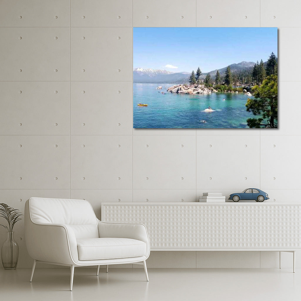 Harmony of Nature: Lake and Mountains of Nevada, USA