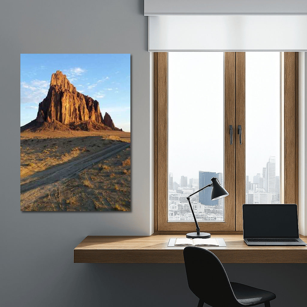 Sunset over the New Mexico Monolith: Spirit of Freedom USA