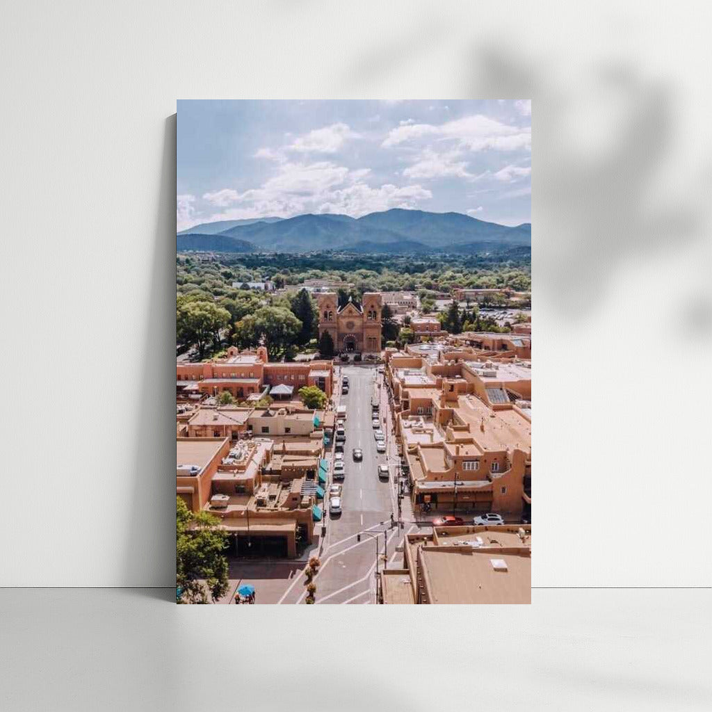 New Mexico Charm: Terracotta Streets and Mountain Peaks USA