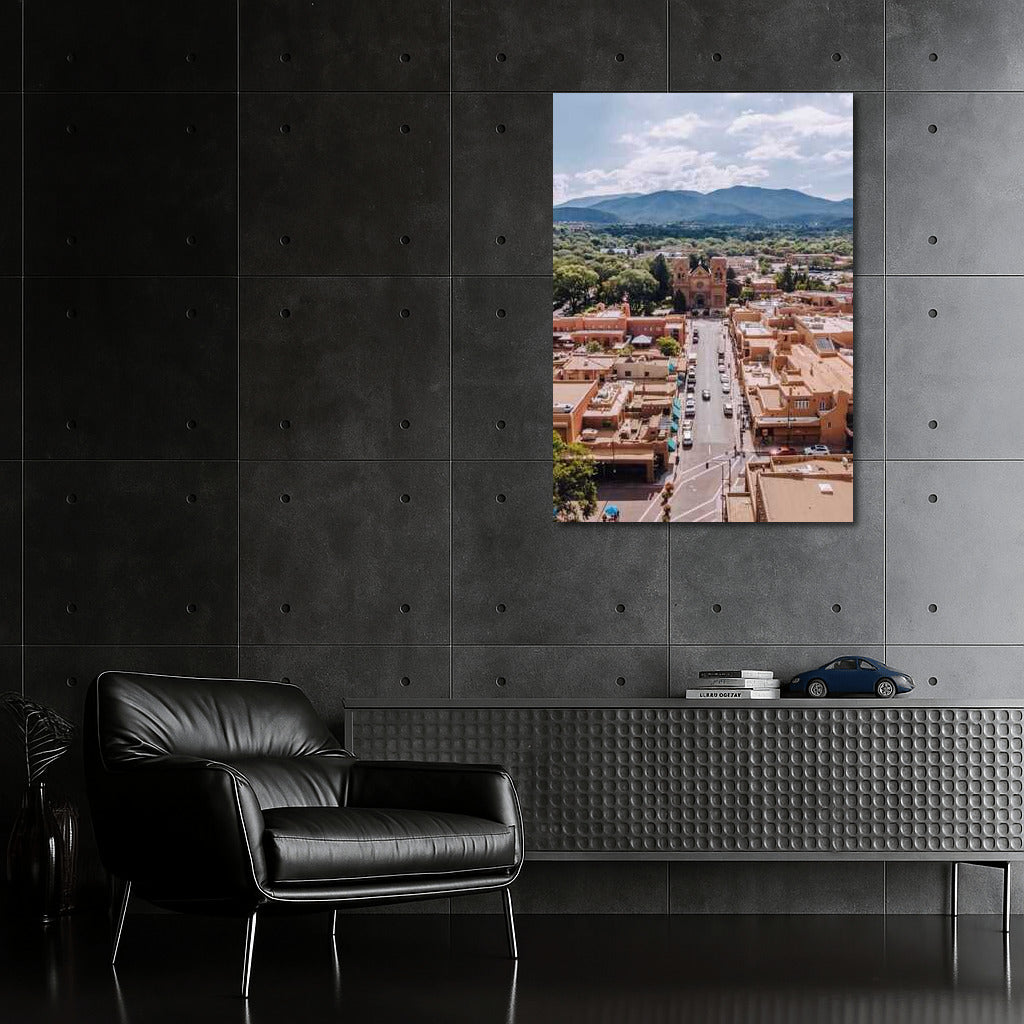 New Mexico Charm: Terracotta Streets and Mountain Peaks USA