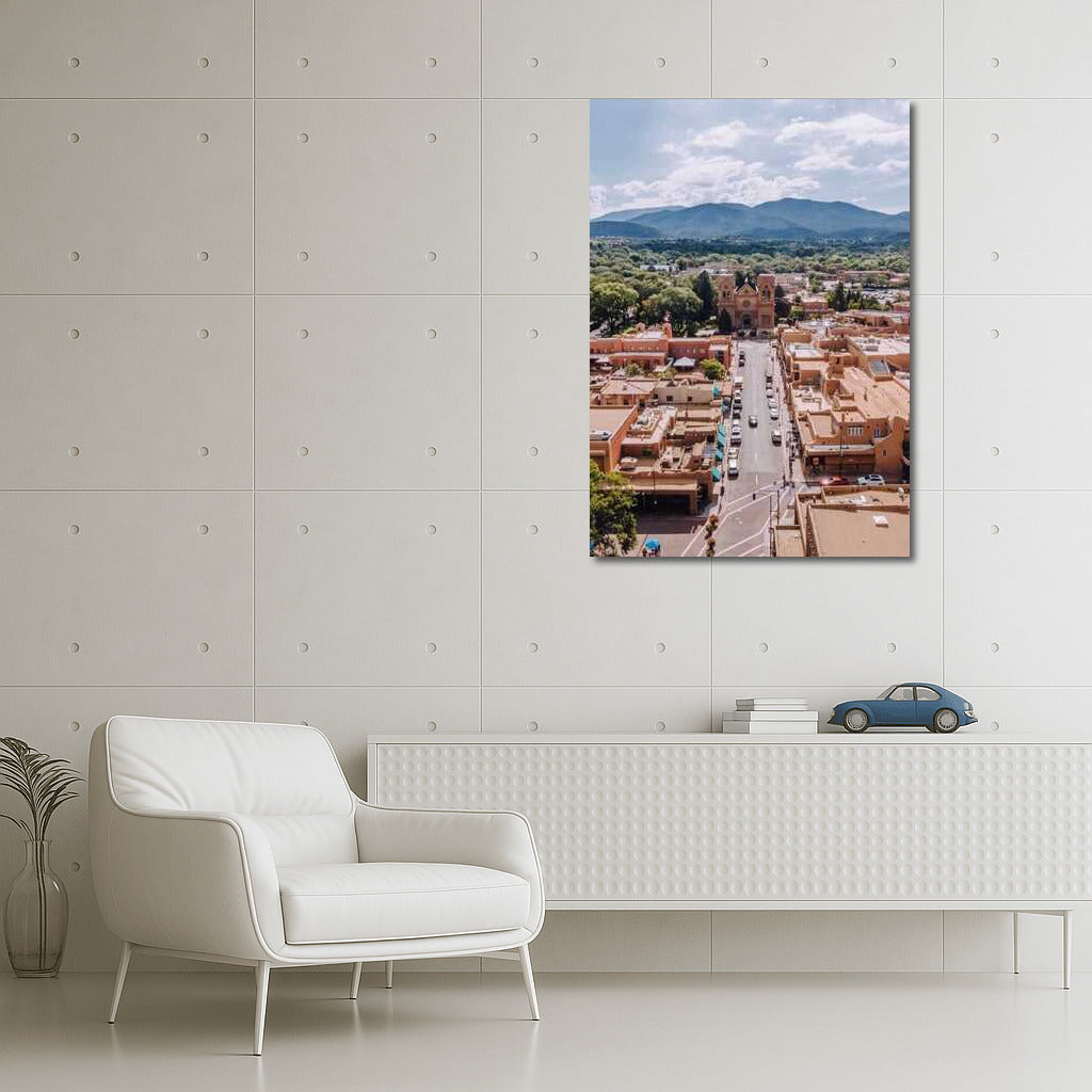 New Mexico Charm: Terracotta Streets and Mountain Peaks USA