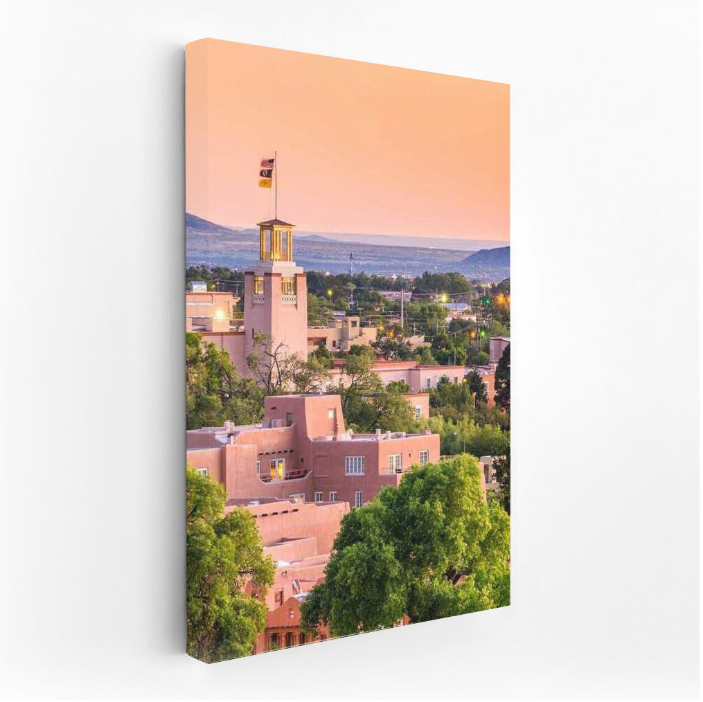 Sunset Charm of New Mexico: Landscape of the American Southwest