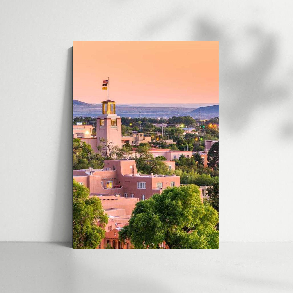 Sunset Charm of New Mexico: Landscape of the American Southwest