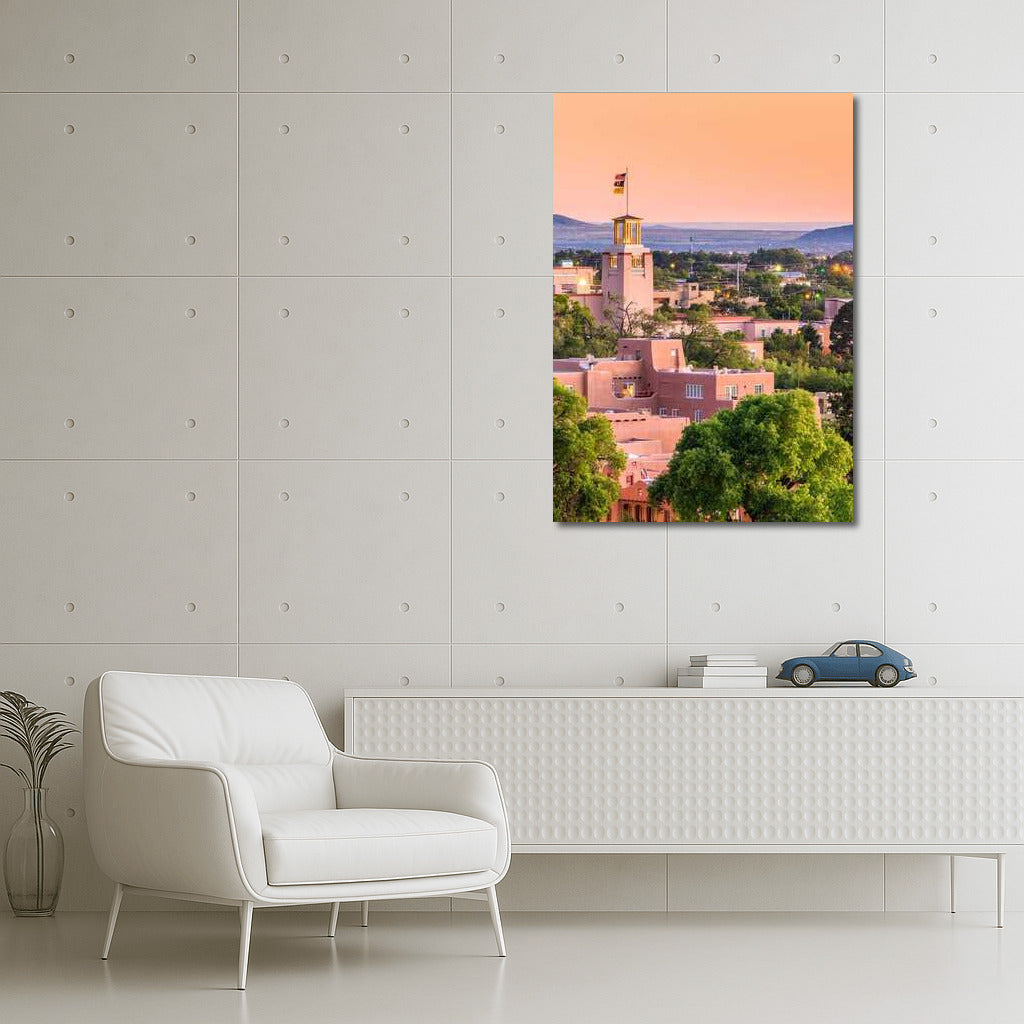 Sunset Charm of New Mexico: Landscape of the American Southwest