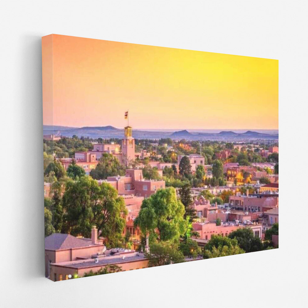 Evening Magic of the Southwest: Sunny Colors of New Mexico