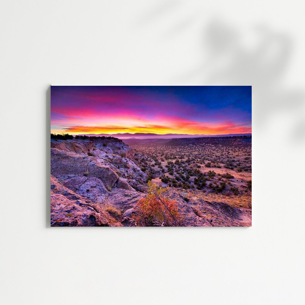 Sunset Over the New Mexico Wilderness: Wildlife USA