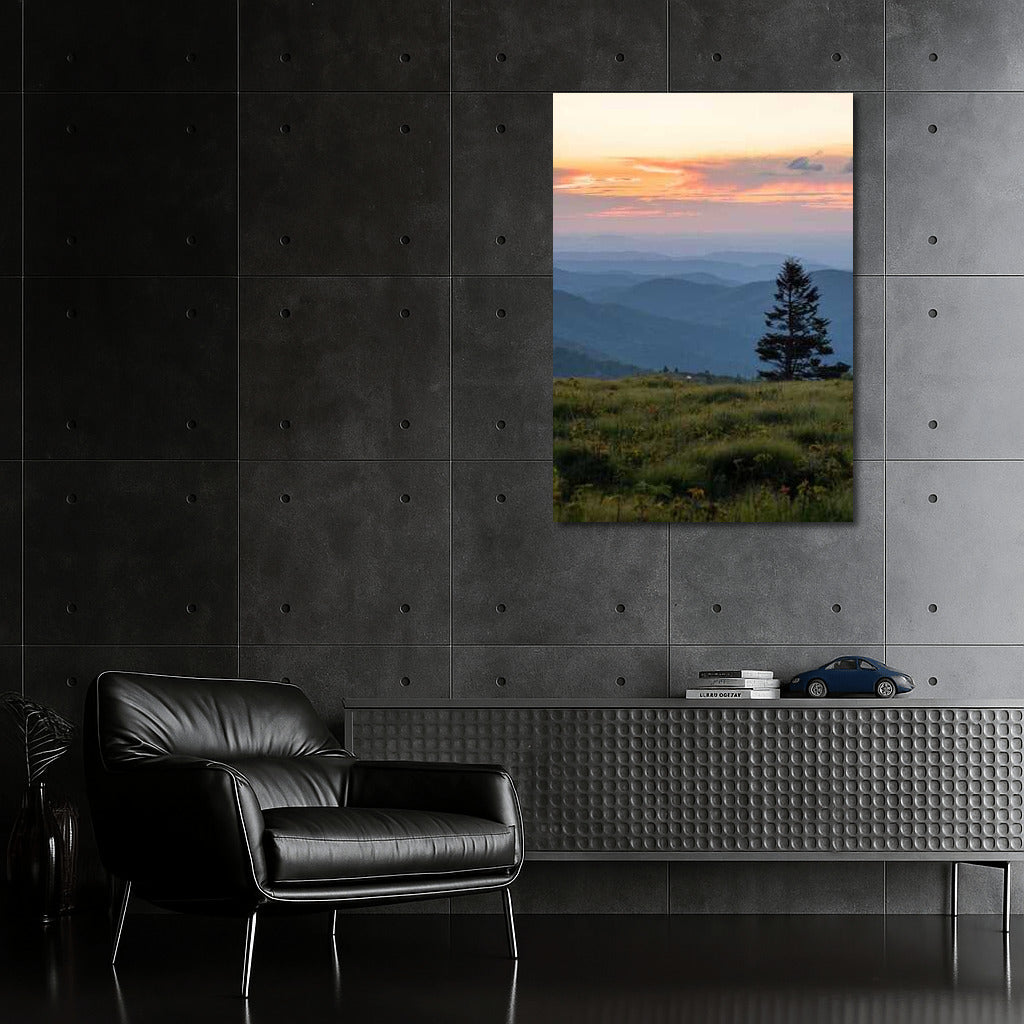 Magical North Carolina Sunset: Rolling Hills of the USA