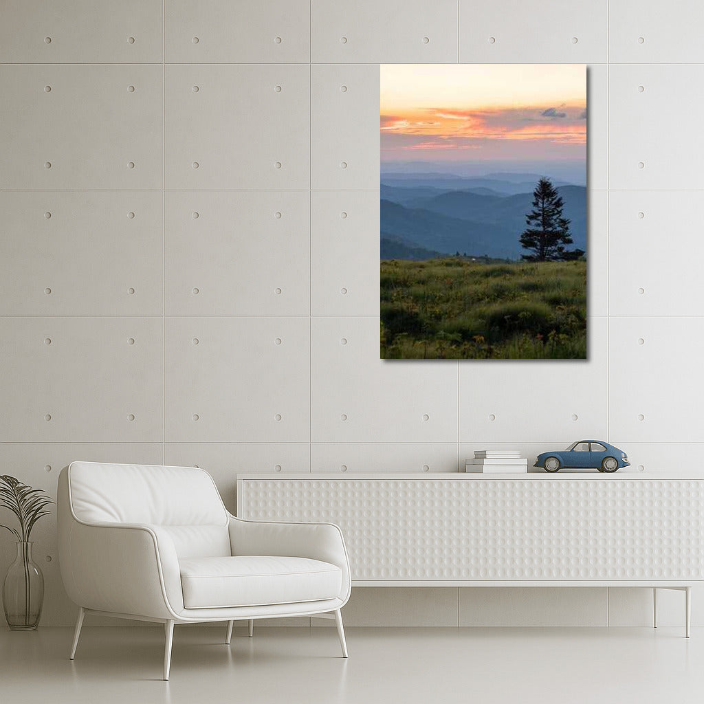 Magical North Carolina Sunset: Rolling Hills of the USA