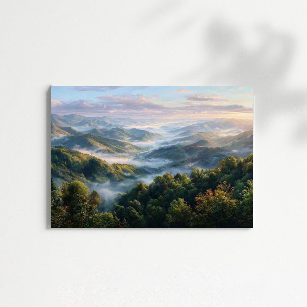 Serene Mountains of North Carolina: Comfort and Nature of the USA