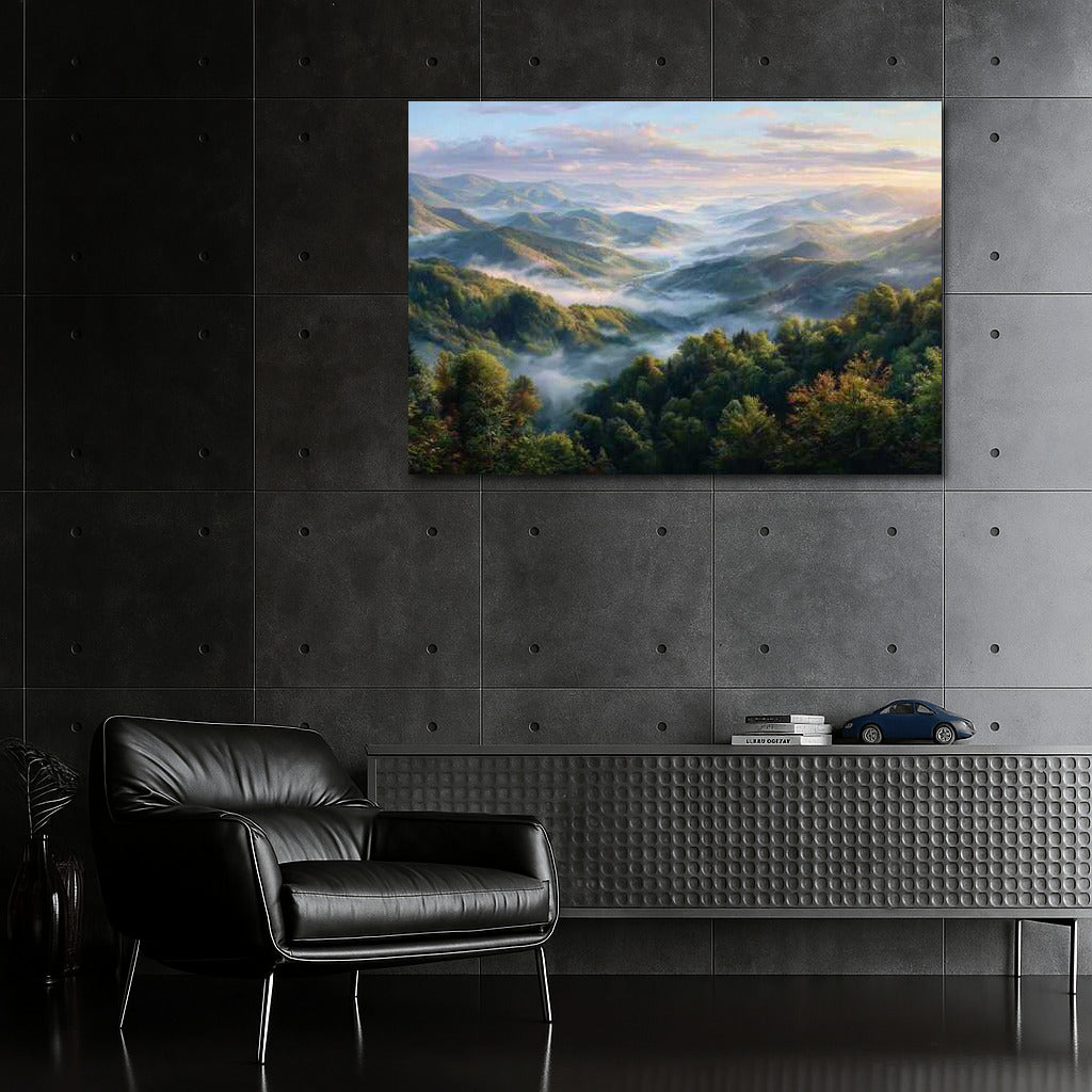 Serene Mountains of North Carolina: Comfort and Nature of the USA