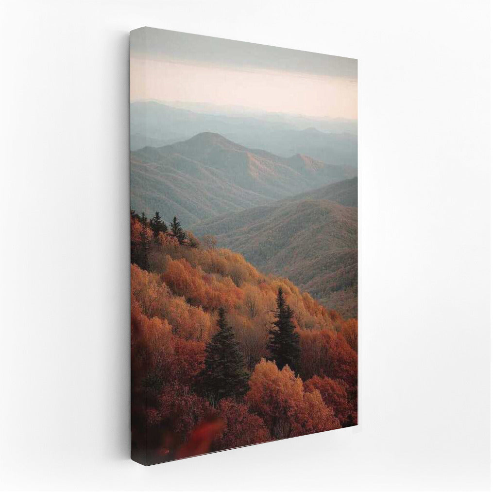 Autumn Mountains of North Carolina: The Eternal Beauty of the USA