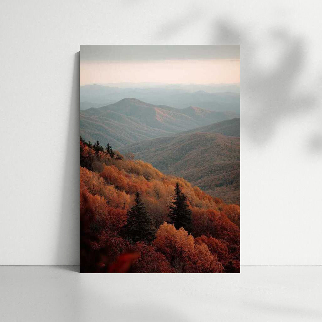 Autumn Mountains of North Carolina: The Eternal Beauty of the USA