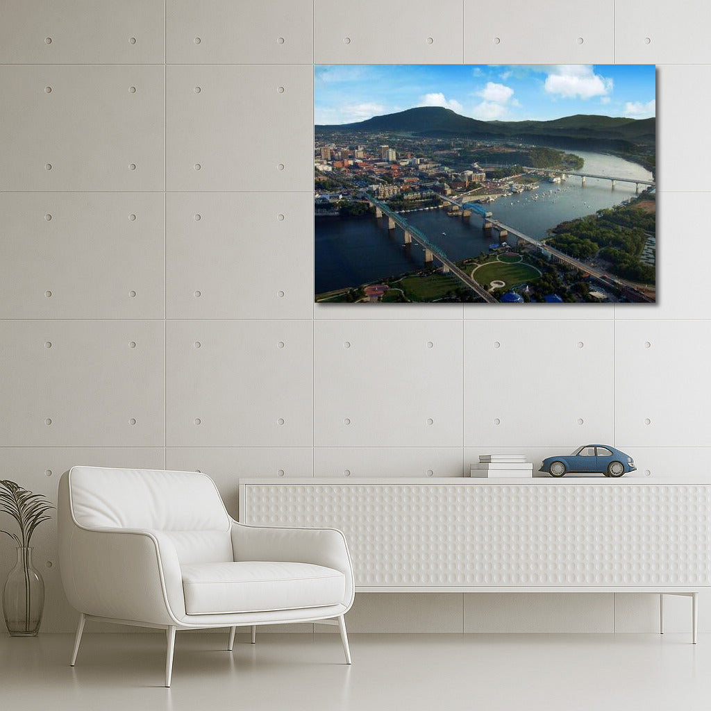 The Majesty of Tennessee's Bridges and Waters: A Scenic Panorama of the USA