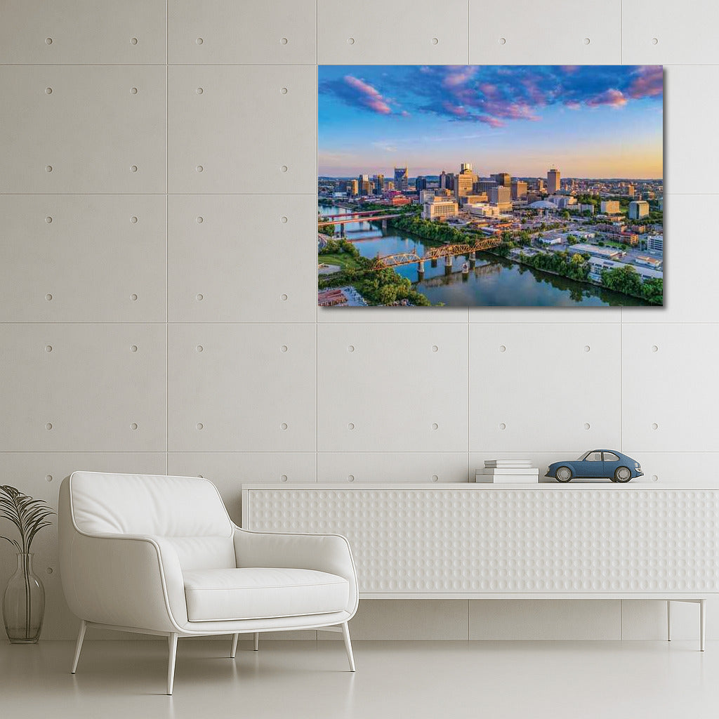 Golden Sunset Over Nashville: Tennessee Charm