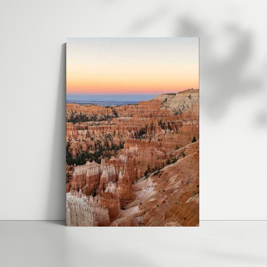Sunset over Utah Canyons: The Greatness of Nature in the USA